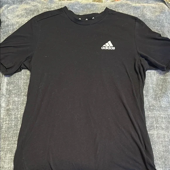 Adidas Men's Black T-Shirt for spring,summer, athletic or casual - Picture 1 of 6